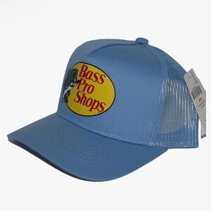 Bass Pro Shops light Blue Mesh Back Hat